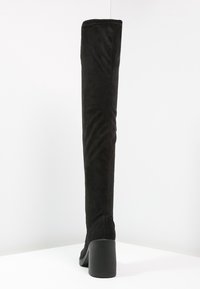 Topshop Botas mosqueteras - black