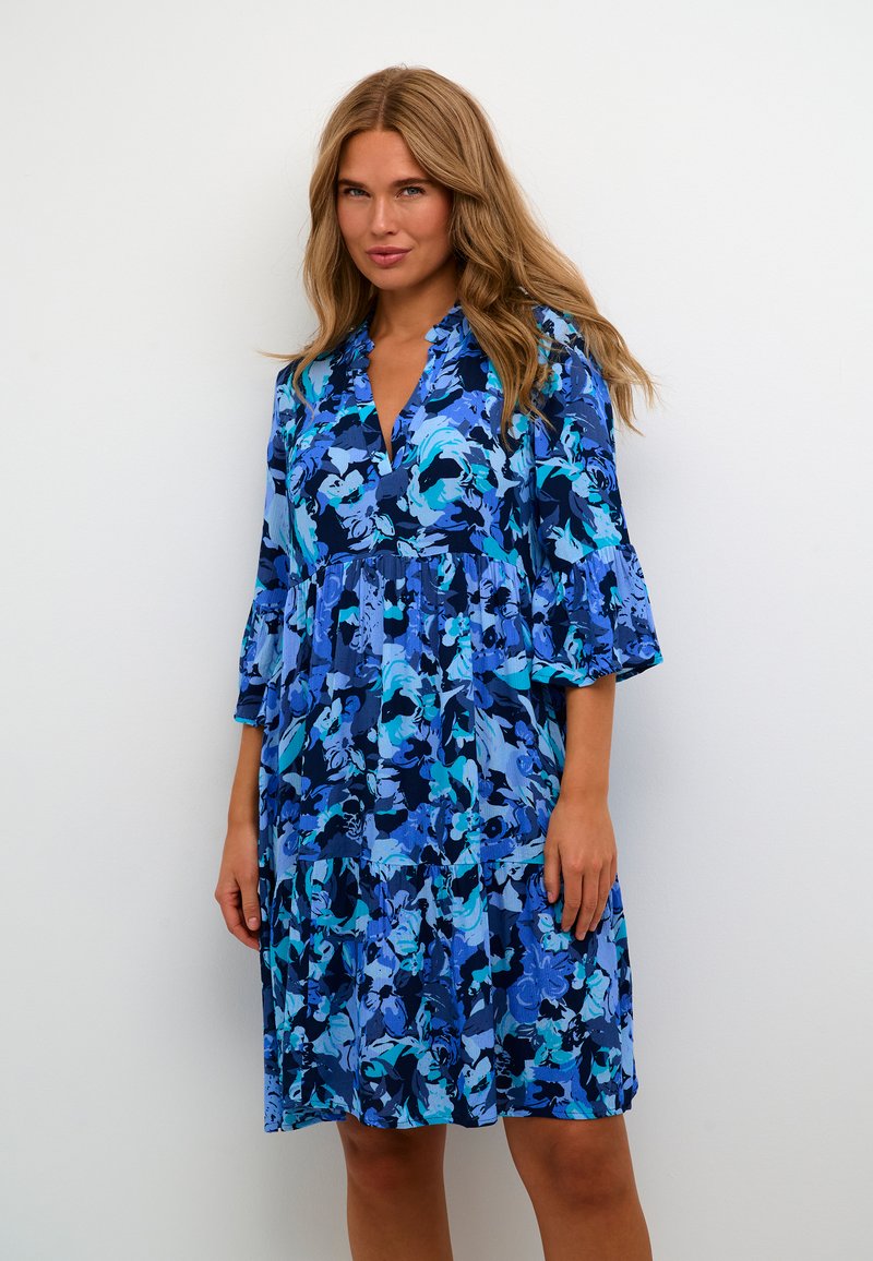 Kaffe Jurk blauw