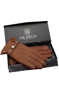 Akaroa BEDIENEN JEDES SMARTPHONE - Fingerhandschuh - cognac