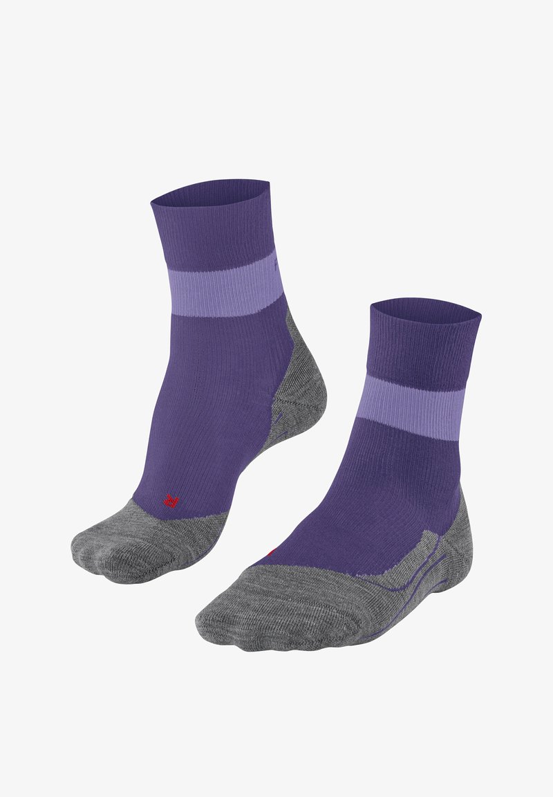 FALKE RU COMPRESSION STABILIZING RUNNING LIGHT CUSHIONING - Chaussettes de sport - amethyst