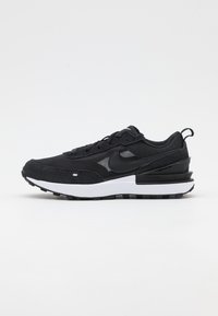 Nike Sportswear WAFFLE ONE UNISEX - Športni copati - black/white/orange