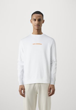 KARL LAGERFELD CREWNECK - Sweatshirt - white