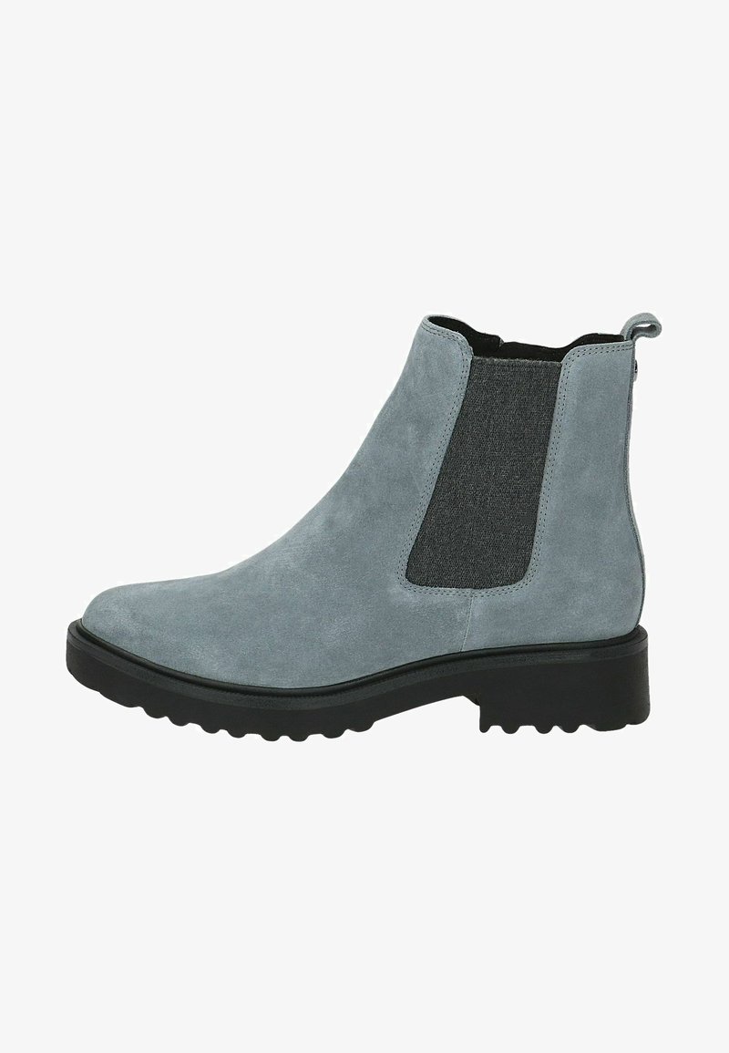 Caprice Bottines - lt blue suede