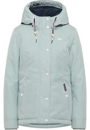 SCHMUDDELWEDDA POOMI - Chaqueta de invierno - rauchmint melange