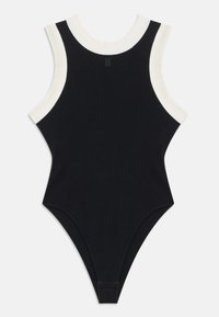 MAILLE BICOLORE - Top - noir