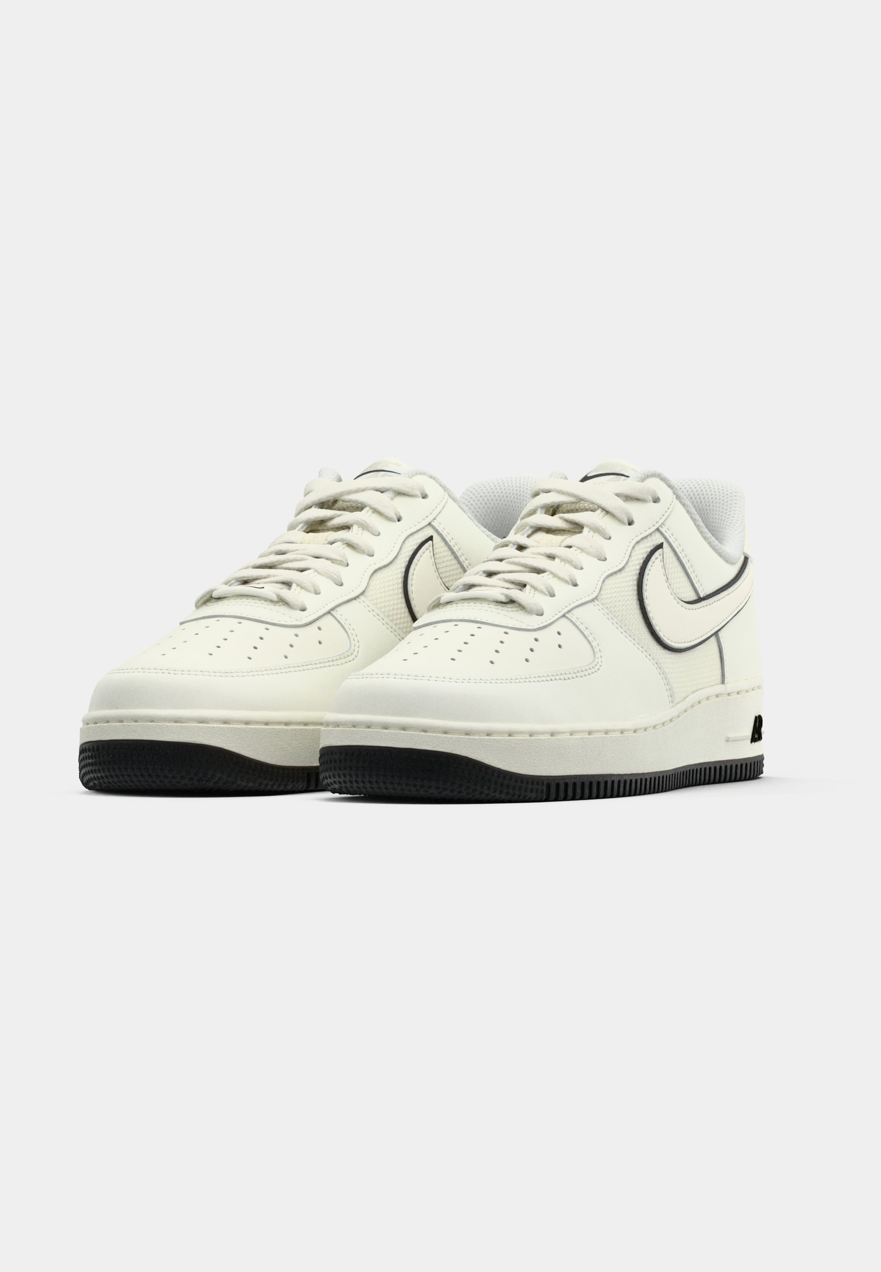 nike air force 1 white light bone black