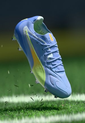 KING 20 ULTIMATE LIGHT UP FG/AG - Scarpe da calcio per erba sintetica - fizzy light/icy blue/intense lavender