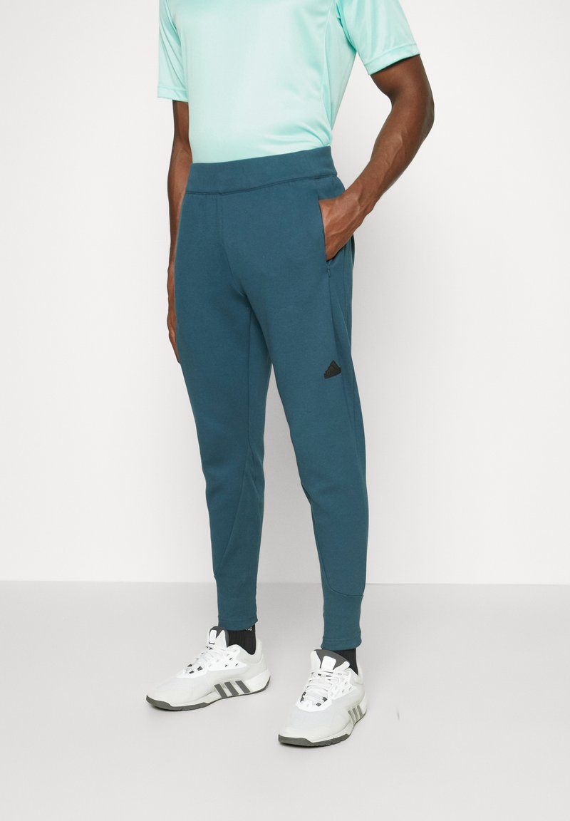 adidas Sportswear Z.N.E Joggebukse arctic night/grønn Zalando.no