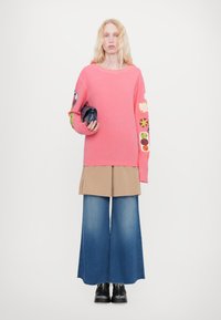 Dsquared2 BREEZY FIT TEE - Long sleeved top - coral