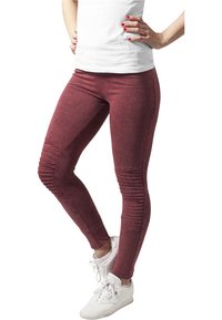 Urban Classics Leggingsit - burgundy