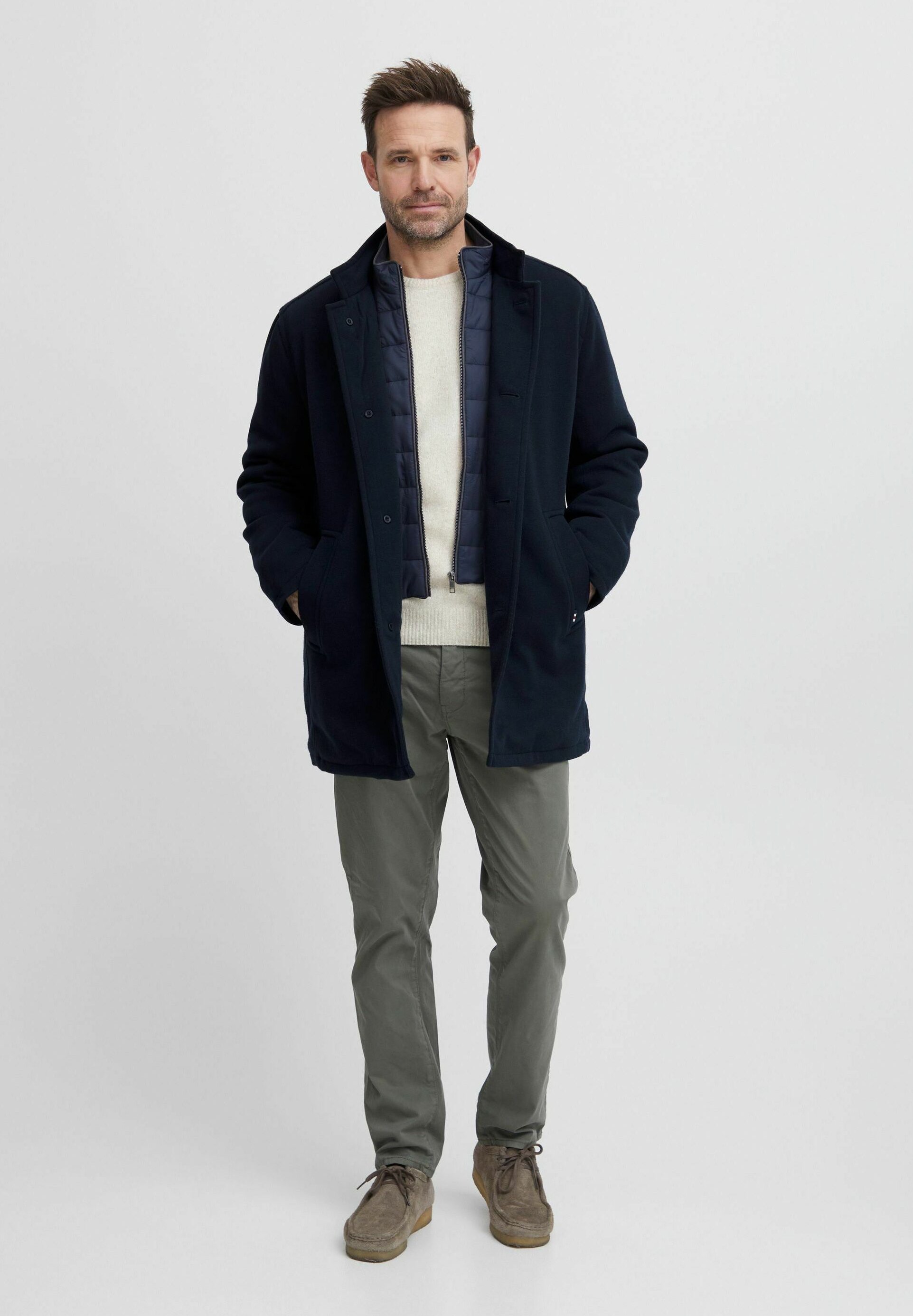 FQ1924 FQJACOB wool - Short coat - salute/dark blue - Zalando.co.uk