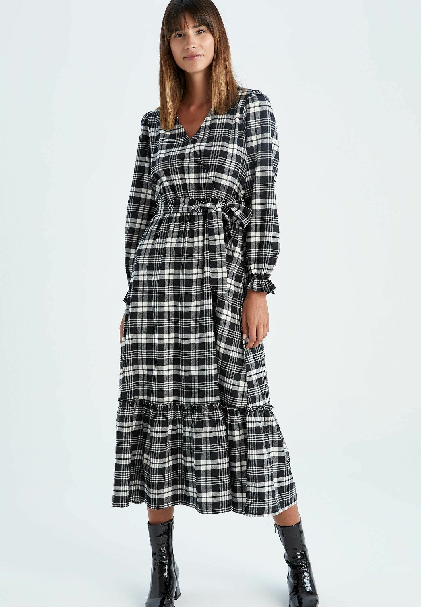 DeFacto Jurk - black/zwart - Zalando.nl