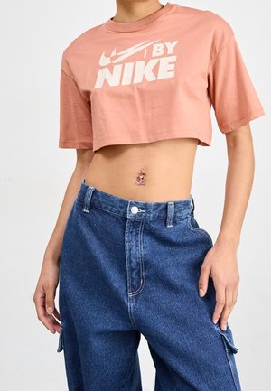 T-shirt print - beige