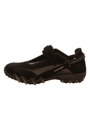 Ankle strap ballet pumps - schwarz