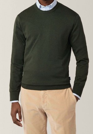 Pullover - dark green