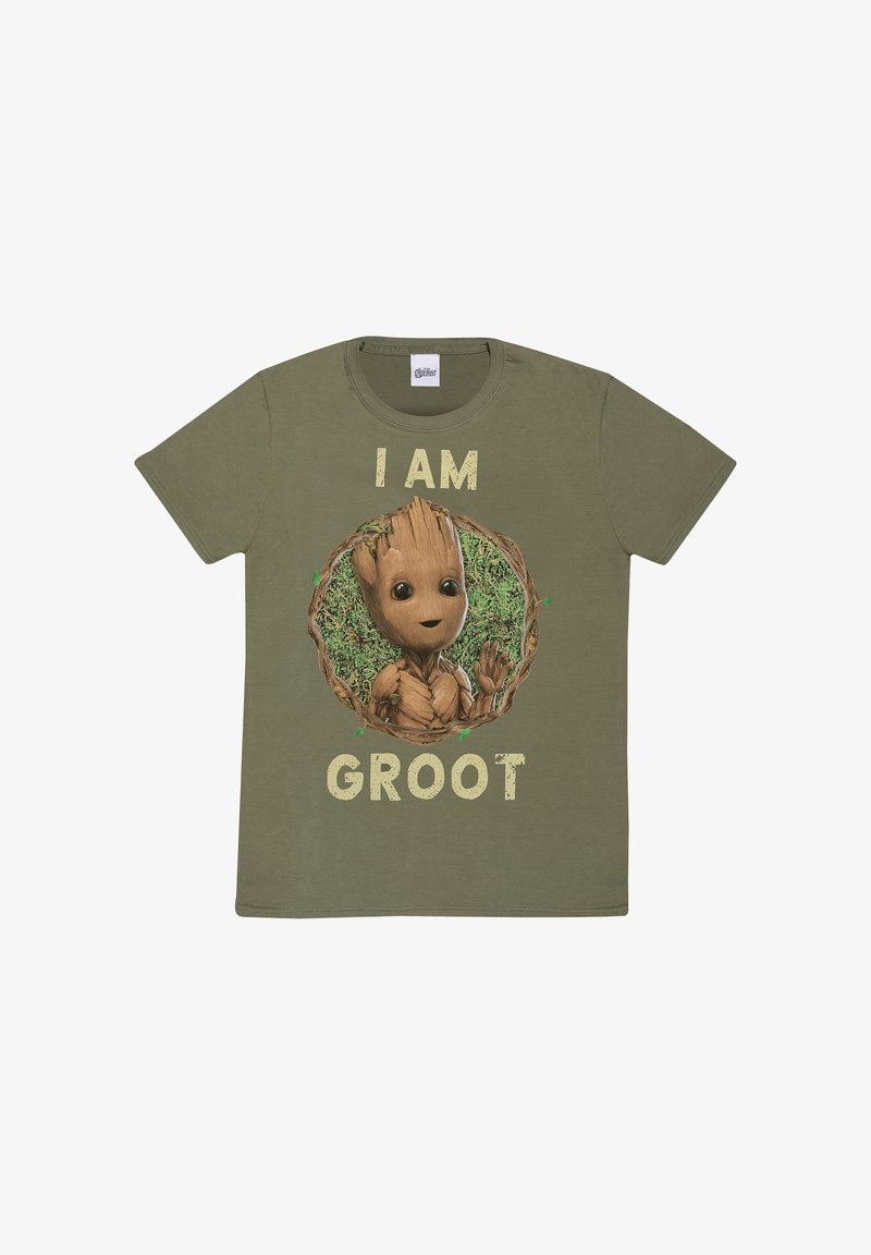 Henry Tiger MARVEL STUDIOS I AM GROOT - T-shirt con stampa - olive