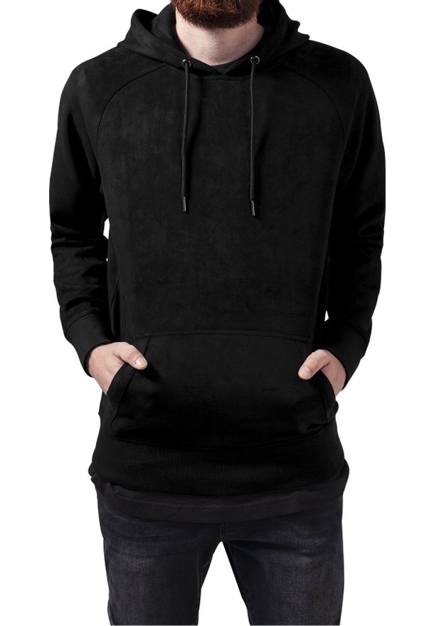 Urban Classics Felpa con cappuccio - black