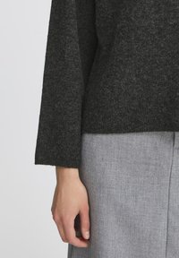 Fransa Neule - charcoal melange