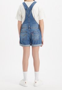 Levi's® CLASSIC SHORTALLS - Hängselbyxor - light-blue denim