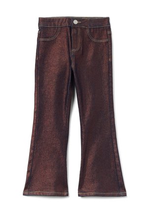 Flared Jeans - brown