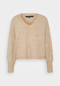 VMJUPITER V NECK - Džemperis - silver mink melange