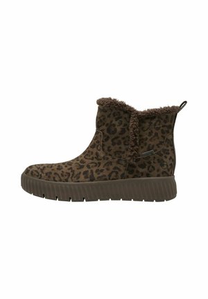 Tamaris COMFORT STEP IN - Bottes de neige - dark leopard