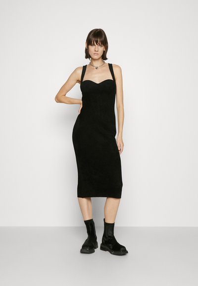 Philosophy di Lorenzo Serafini DRESS - Strikkjoler - black