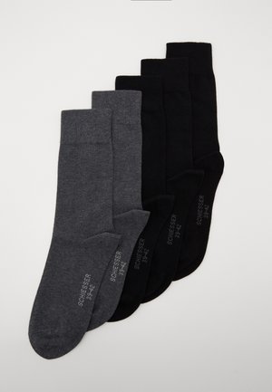 5 PACK - Nogavice - black