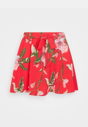 ONLY ONLNOVA LUX JASMIN SKIRT  - Falda acampanada - chinese red