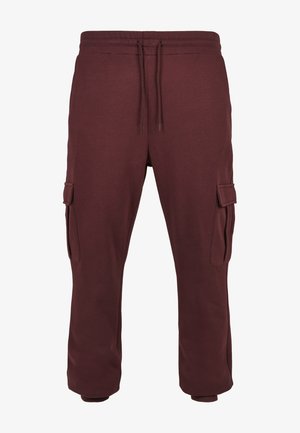 Urban Classics Hlačami s stranskimi žepi - cherry