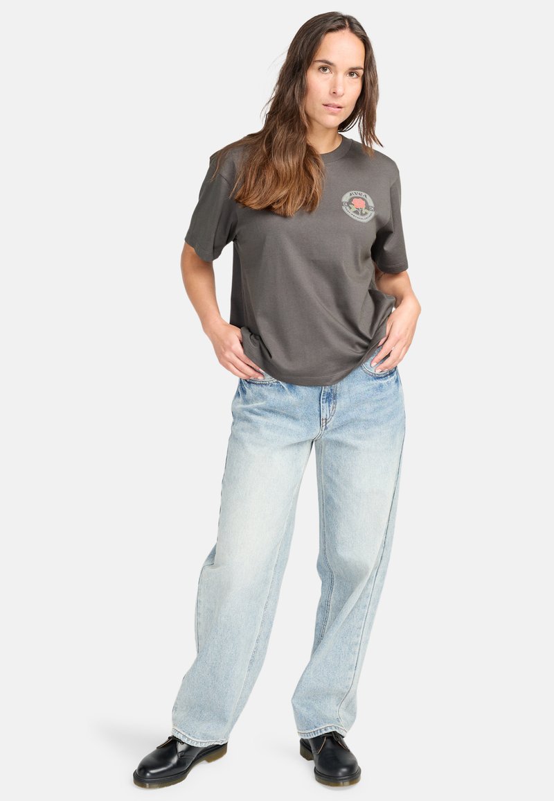 RVCA T-shirt print zwart RVCA T-shirt print zwart