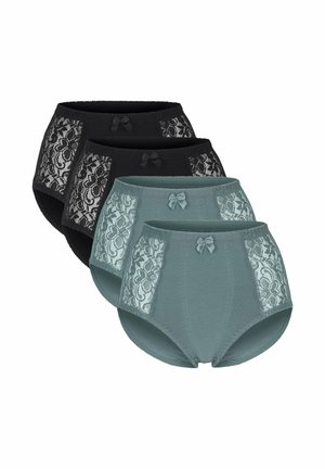 IN SIDES 4-PACK - Alushousut - dusty petrol/black