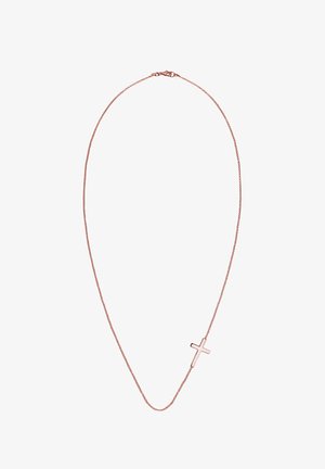 Elli CROSS BASIC - Náhrdelník - rosegold-coloured