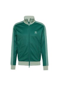 Sweatjacke - collegiate green   silver green