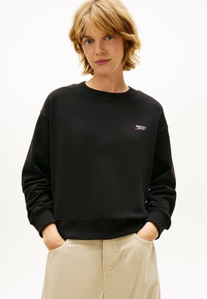ATHLEISURE  LOGO RELAXED  - Sweatshirt - black