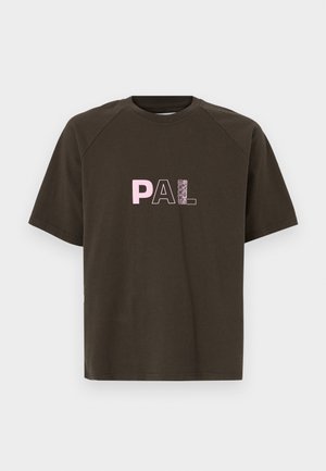 COWBOY CAMPING UNISEX - Tričko s potlačou - deep brown