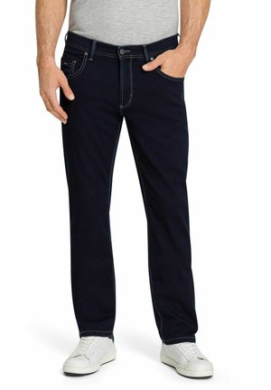 MEGAFLEX RANDO - Jean droit - blue black stonewash