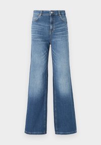 MARLENE - Wide Leg - bright blue