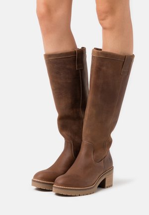 Bullboxer Platform-saappaat - cognac