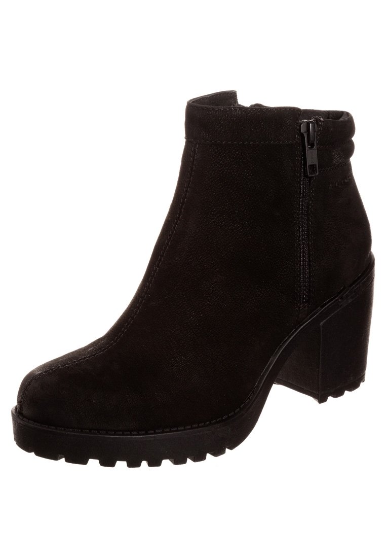 Vagabond Botines con plataforma - black
