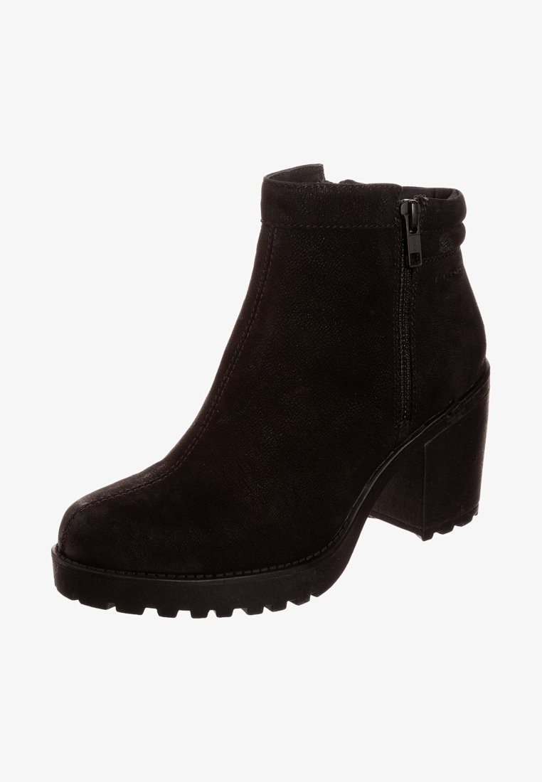 Vagabond Platform ankle boots - black