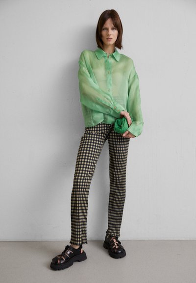 A.W.A.K.E. MODE ORGANDY - Chemisier - green