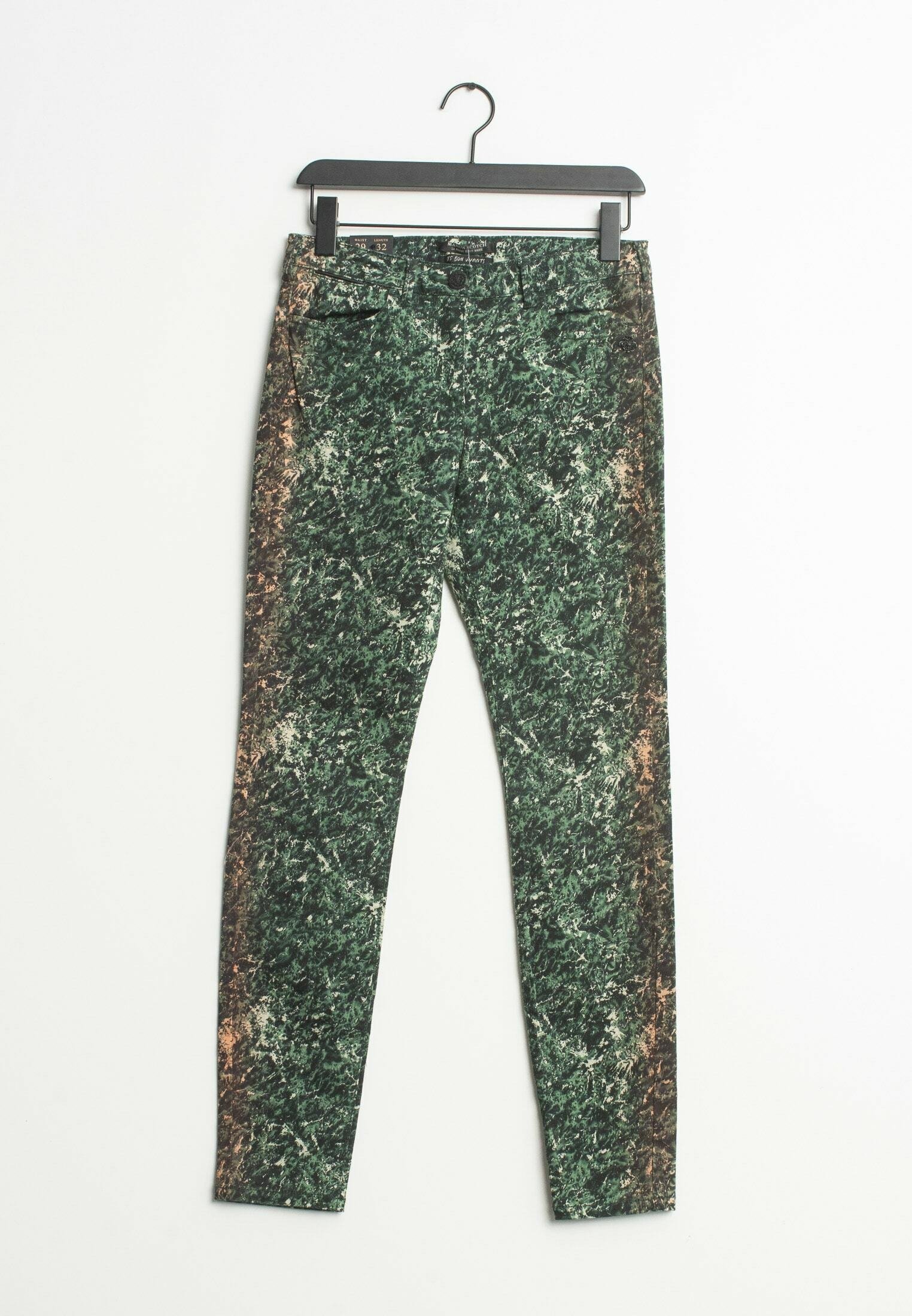 Maison Scotch Broek - green/Groen - Zalando.nl