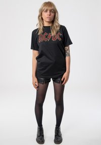 Paradiso Clothing AC/DC FULL COLOUR VOLTAGE DIAMANTE - Print T-shirt - black