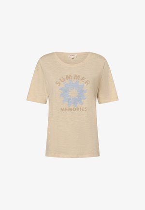 s.Oliver T-Shirt print - sand