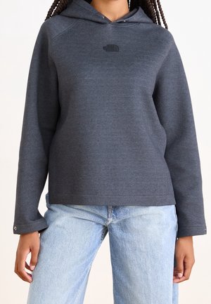 Hoodie - mottled black