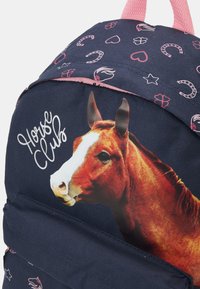 Kidzroom BACKPACK MILKY KISS HORSE CLUB UNISEX - Šolska torba - navy