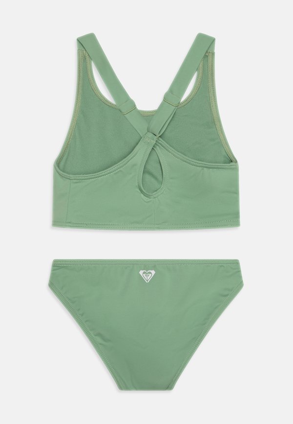 SOLID ACTIVE CROP - Bikini - basil2
