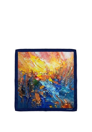 Vivisence S65-009 - Schal - blue orange