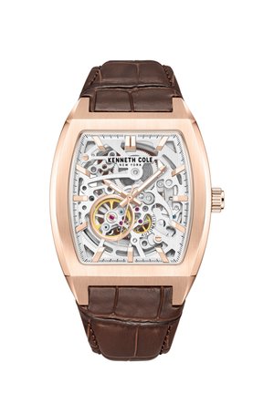 Kenneth Cole CURVE - Horloge - brown rose gold coloured